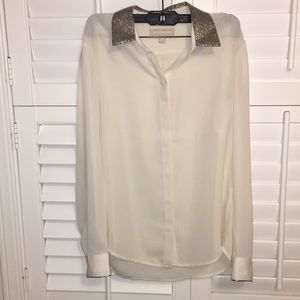 Banana Republic Collared Blouse Button-down